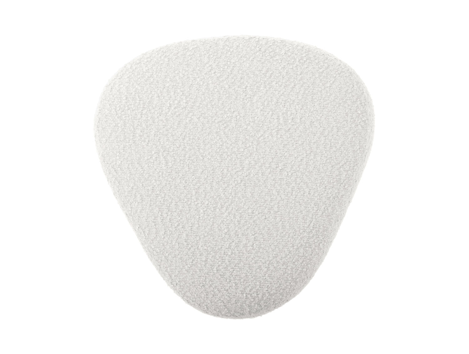 Leitmotiv Pouf Ada organic bouclé off white