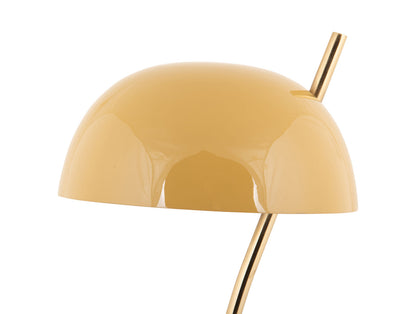 Leitmotiv Table lamp Vivo enamel honey yellow