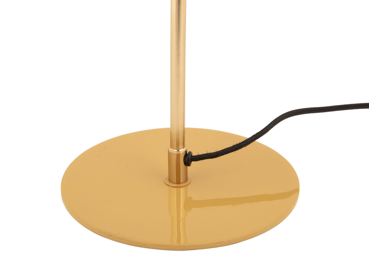 Leitmotiv Table lamp Vivo enamel honey yellow