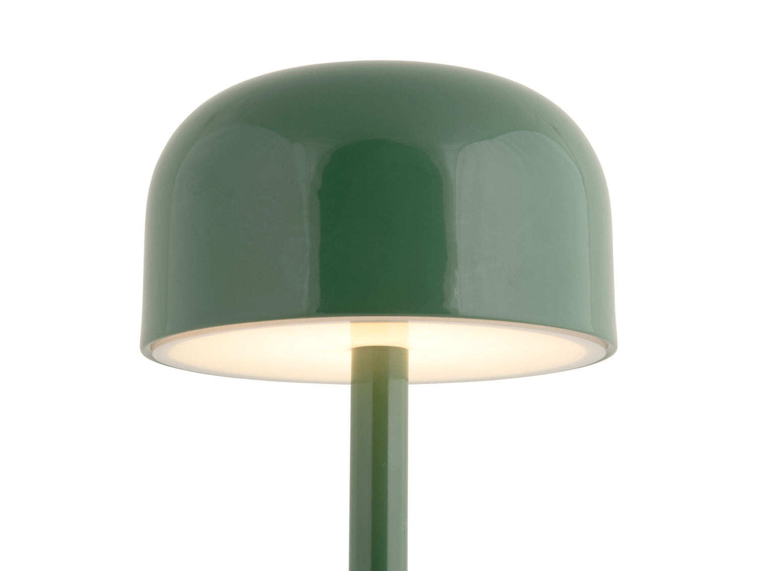 Leitmotiv Table lamp James LED iron shiny jungle green