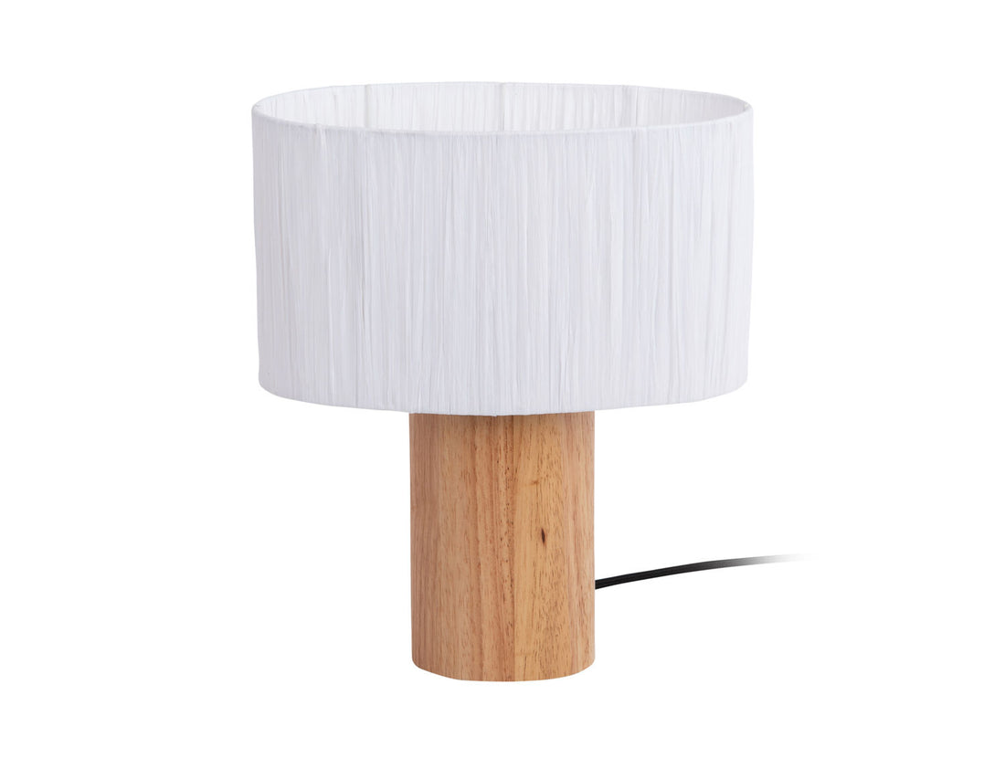 Leitmotiv Table lamp Sheer Oval ivory