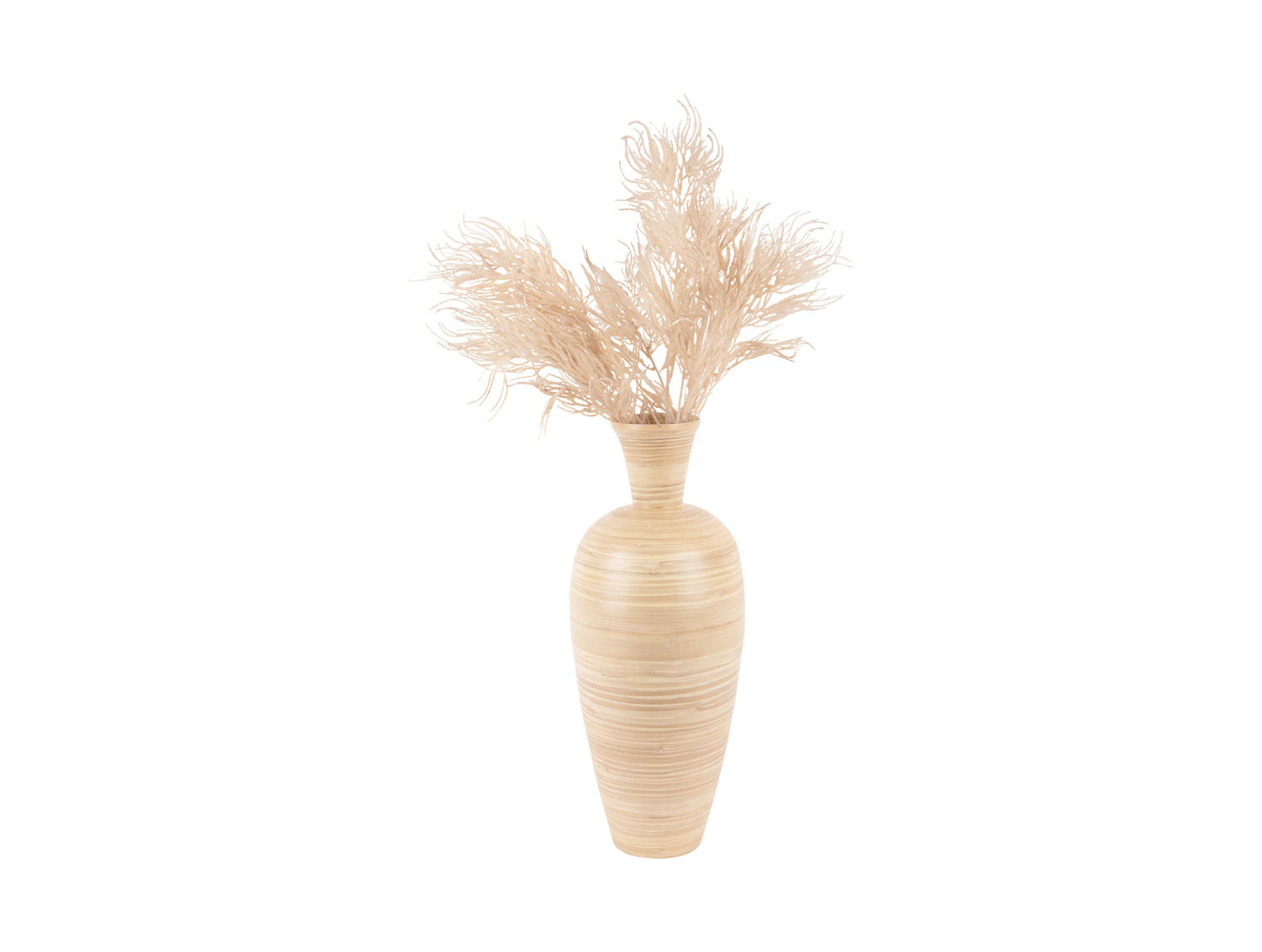 present time Deco vase Mero bamboo natural