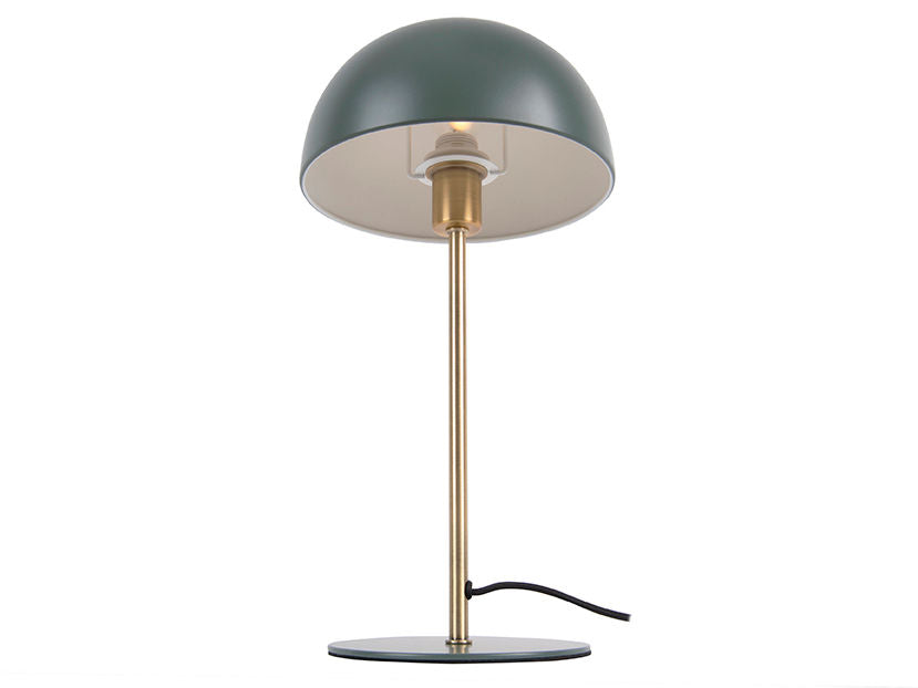 Leitmotiv Table lamp Bonnet metal jungle green