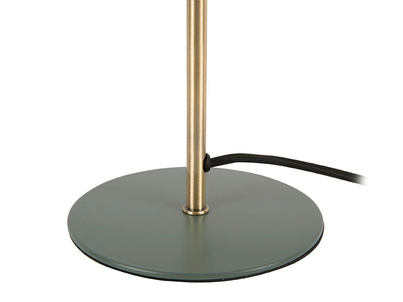 Leitmotiv Table lamp Bonnet metal jungle green