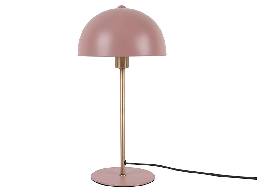 Leitmotiv Table lamp Bonnet metal faded pink