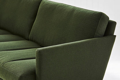 2,5 pers sofa - Snoopy - Stof Crush Oliven